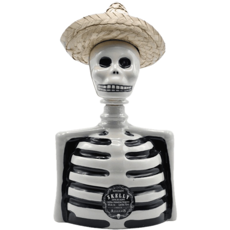 Los Azulejos Skelly Reposado Tequila - 750ML
