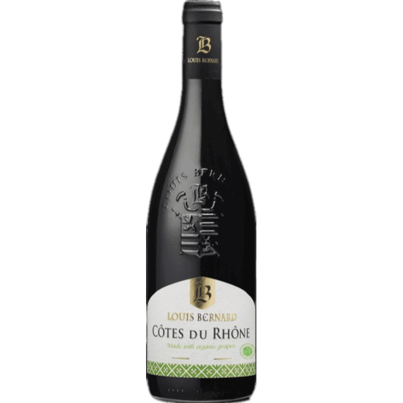 Louis Bernard Cotes Du Rhone Organic Red Blend - 750ML