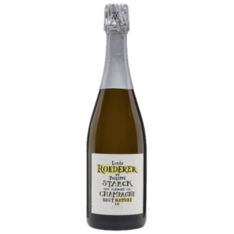 Louis Roederer Champagne Brut Nature Louis Roederer Et Philippe Starck - 750ML