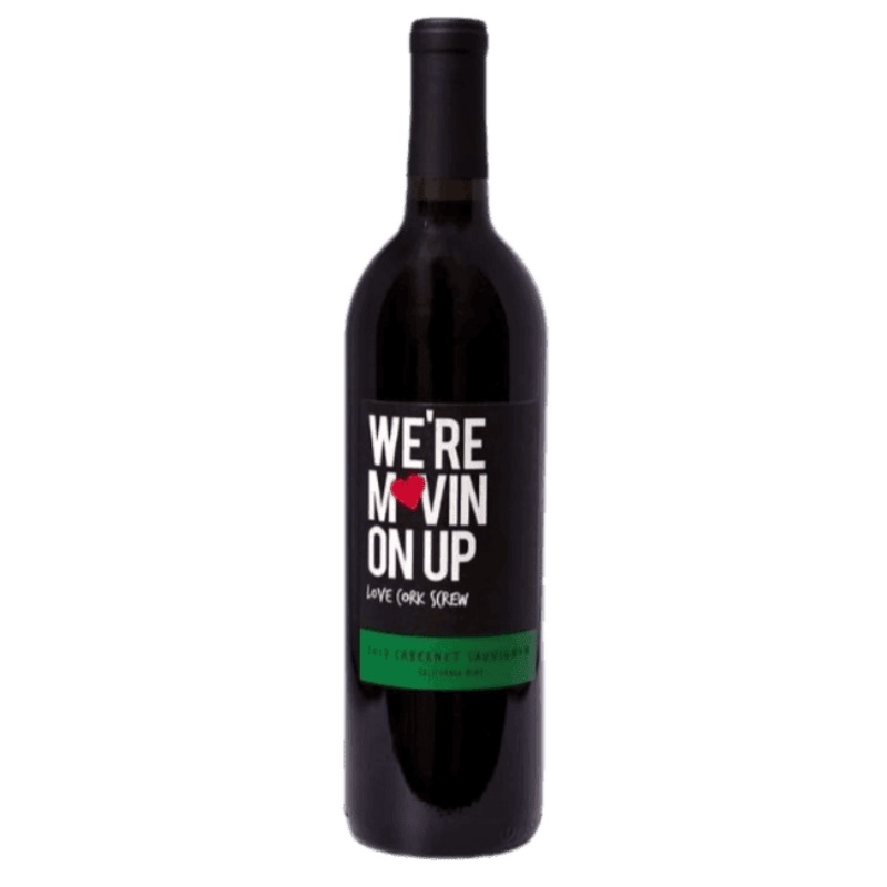 Love Cork Screw We're Movin' On Up Cabernet Sauvignon - 750ml
