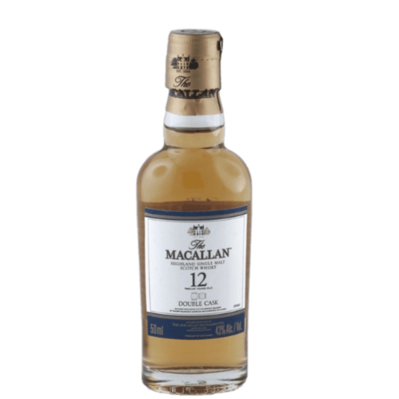 Macallan 12 Year Double Cask Scotch Shot - 50ml 4 Pack
