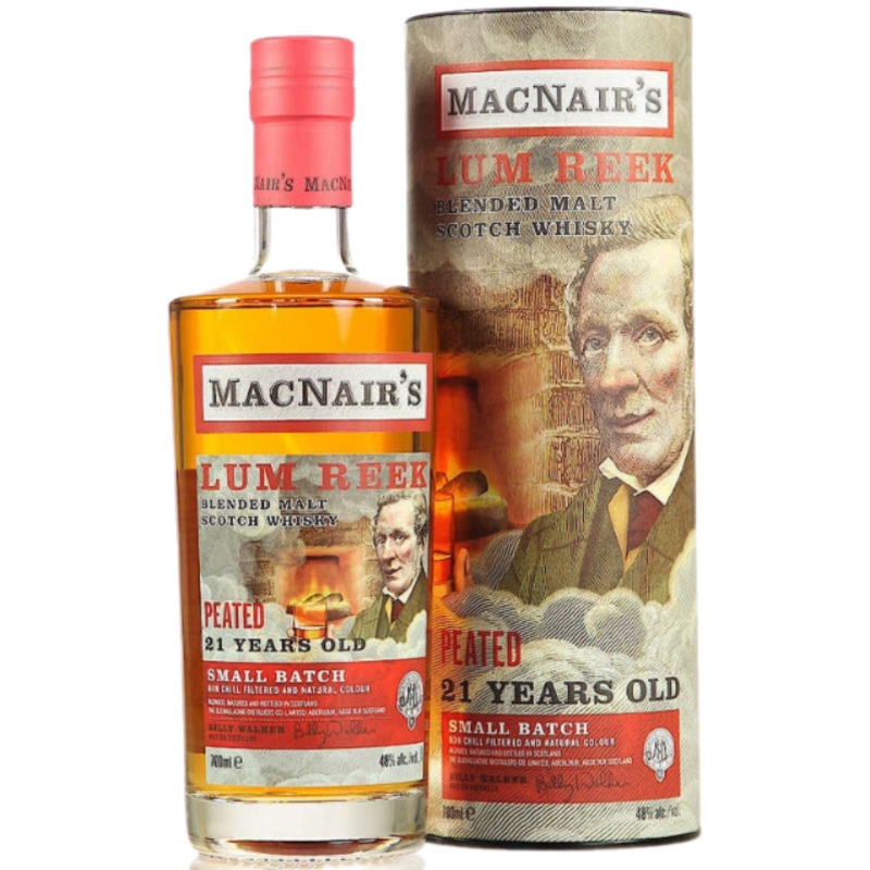 MacNair's Lum Reek 21 Year Old Peated Scotch Whisky - 750ML