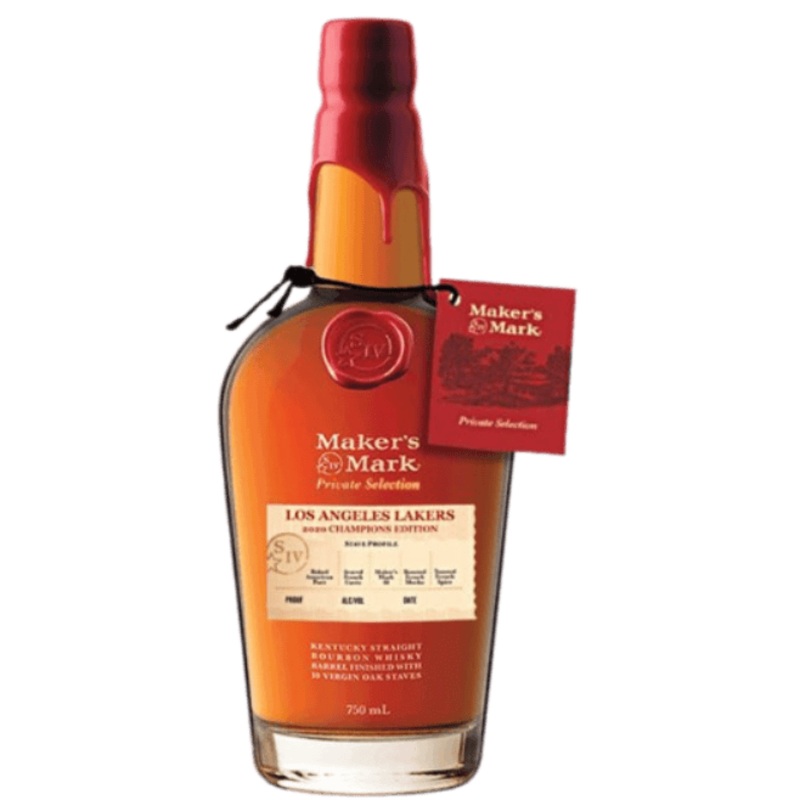 Makers Mark Private Selection Lakers 2020 Championship Edition - 750ML