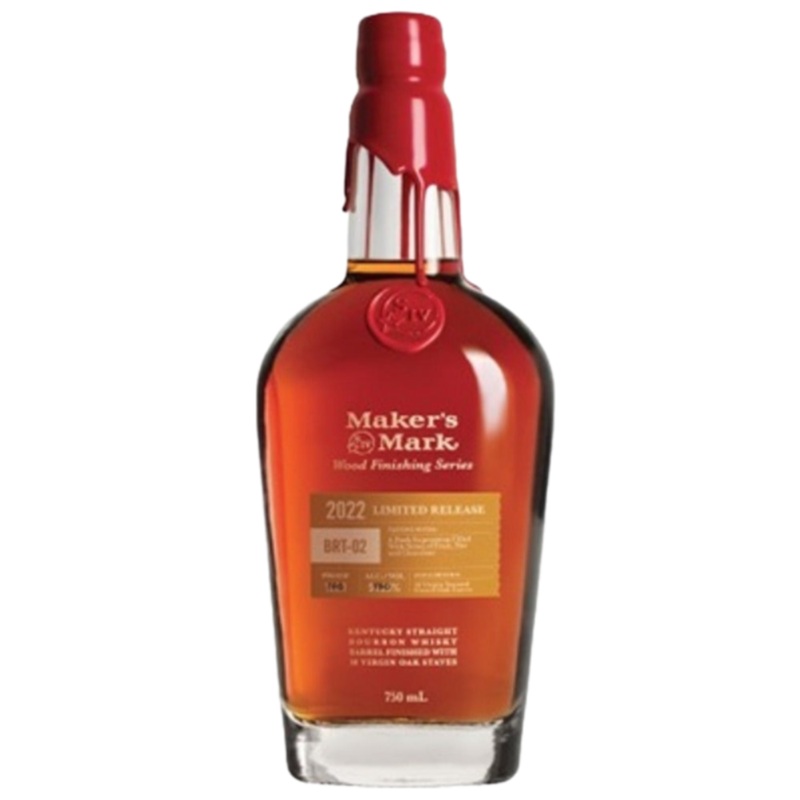 Makers Mark Wood Finishing Series 2022 Release BRT-02 - 750ML