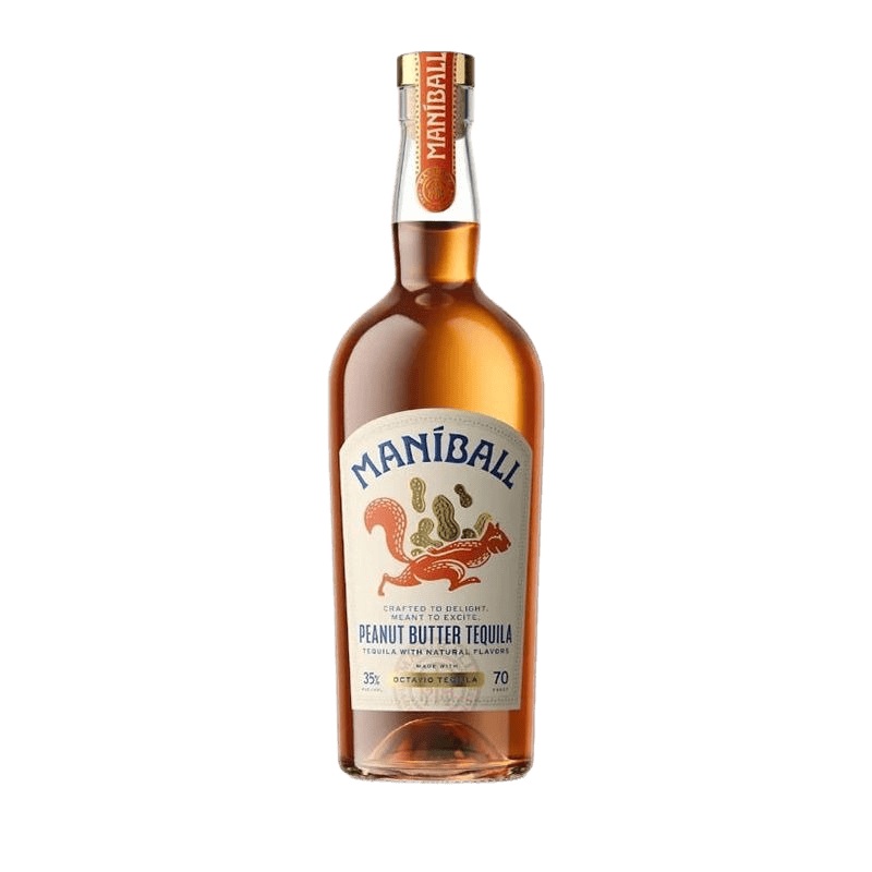 Maniball Peanut Butter Flavored Tequila - 750ML