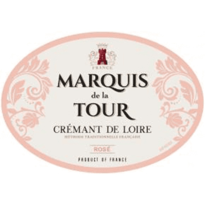 Marquis De La Tour Loire Cremant Brut Rose 750ml