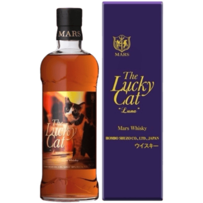 Mars Distillery The Lucky Cat Luna Whisky - 750ML