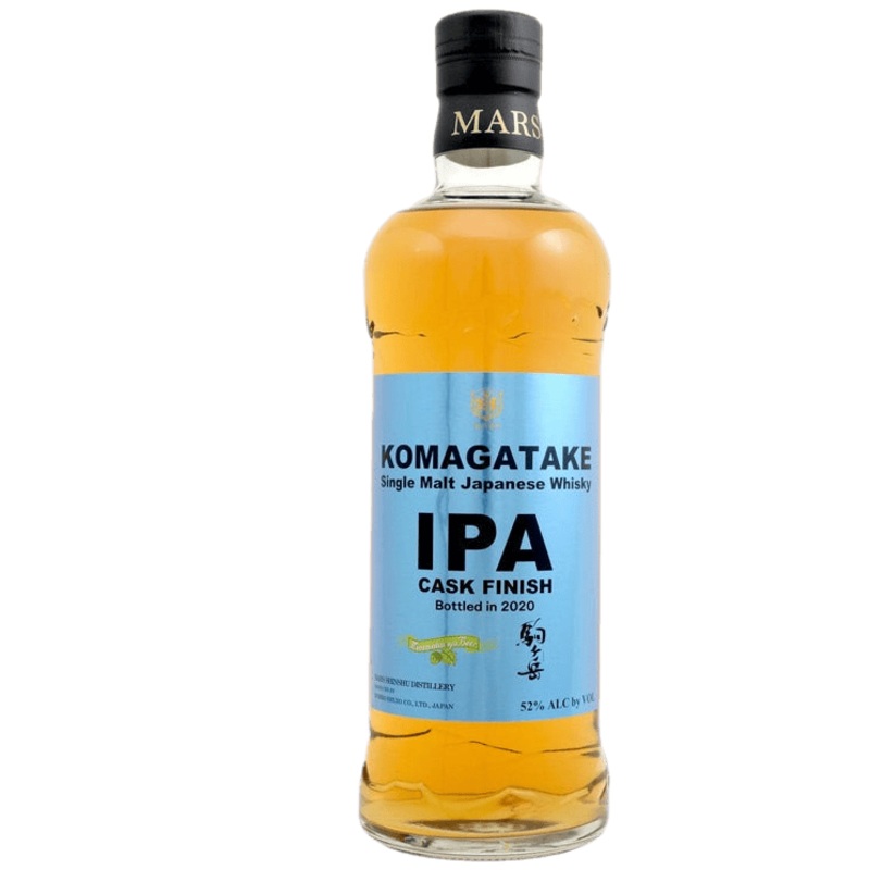 Mars Shinshu Distillery Komagatake IPA Cask Finish Bottled in 2020 Single Malt Japanese Whisky - 750ML
