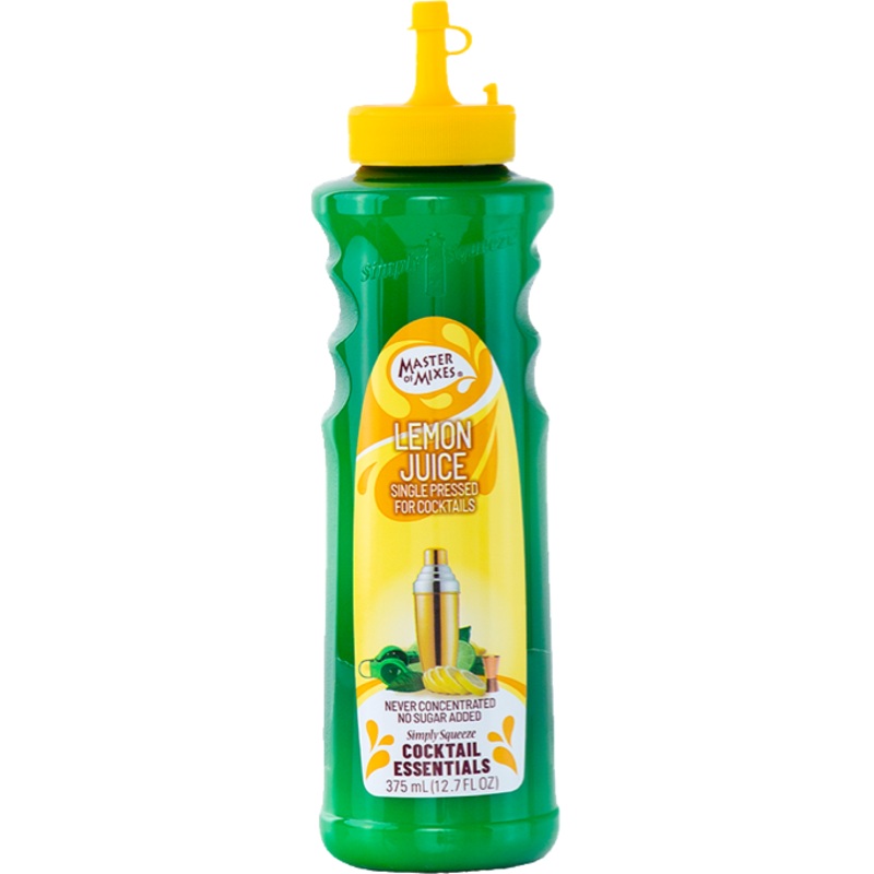 Master of Mixes Single Pressed Lemon Juice - 375ML