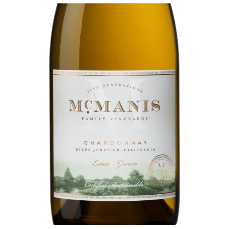 Mcmanis Family Vineyards (Wg) Chardonnay River Junction - 750ML