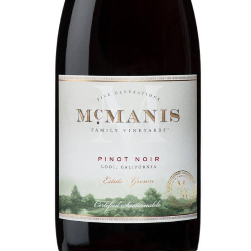 Mcmanis Family Vineyards (Wg) Pinot Noir California - 750ML