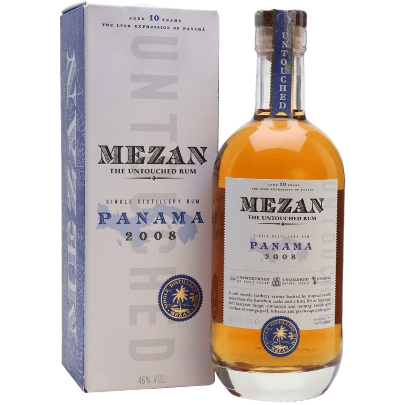 Mezan Single Distillery Rum Panama 2008 - 750ML