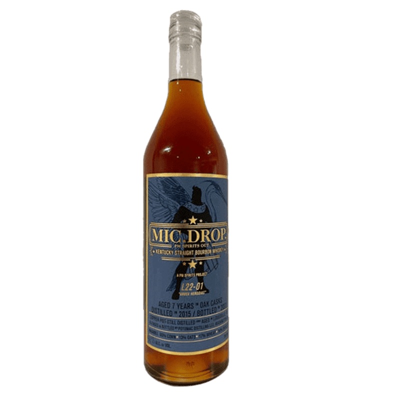 Mic Drop 5.0 7 Year Straight Bourbon Whiskey - 750ML