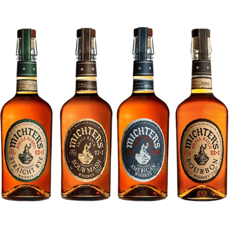 Michter's US1 Kentucky Straight Rye, Sour Mash Whiskey, American Whiskey and Bourbon Bundle