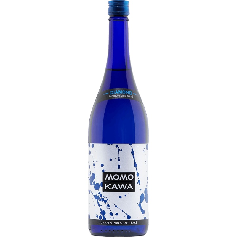 Momokawa Diamond Junmai Ginjo Sake - 750ML