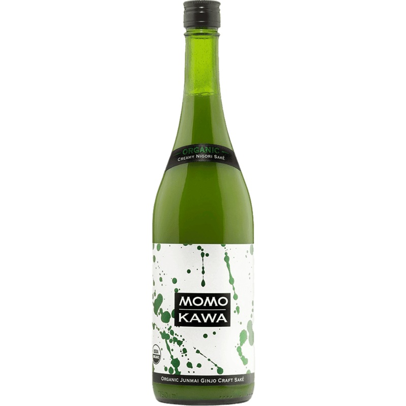Momokawa Organic Nigori Sake - 750ML