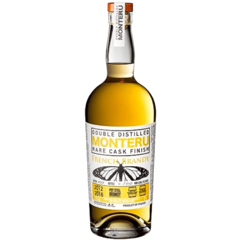 Monteru Rare Cask Pot Still Sauternes Cask Finished French Brandy - 750ML