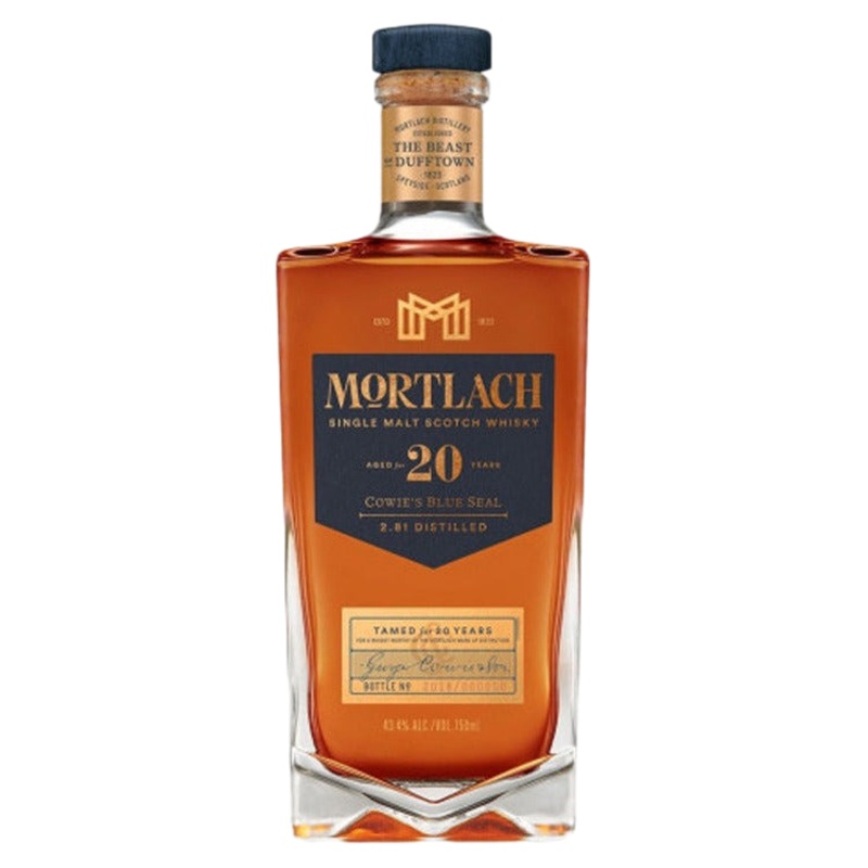 Mortlach Single Malt Scotch Cowie's Blue Seal 20 Yr - 750ML