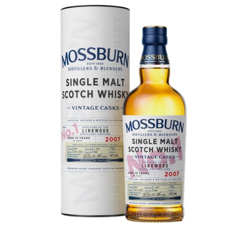 Mossburn Vintage Casks Scotch Whiskey - 750ML