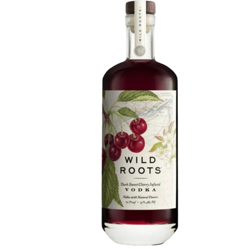 Wild Roots Dark Sweet Cherry Infused Vodka - 750ML