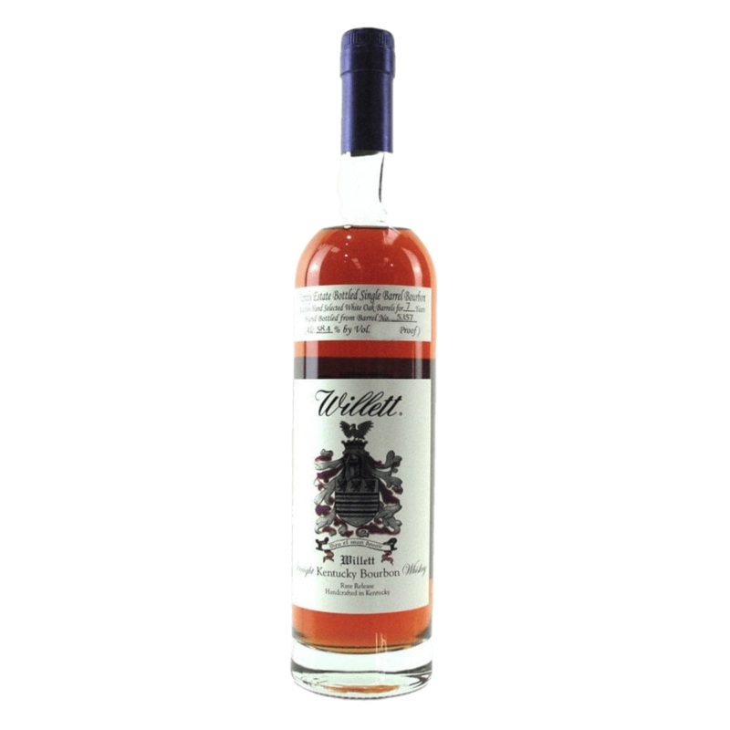 Willett Family Estate Bottled Single Barrel Bourbon Aged in White Oak Barrels for 9 Years 137.2 Proof "November Rain" - 750ML
