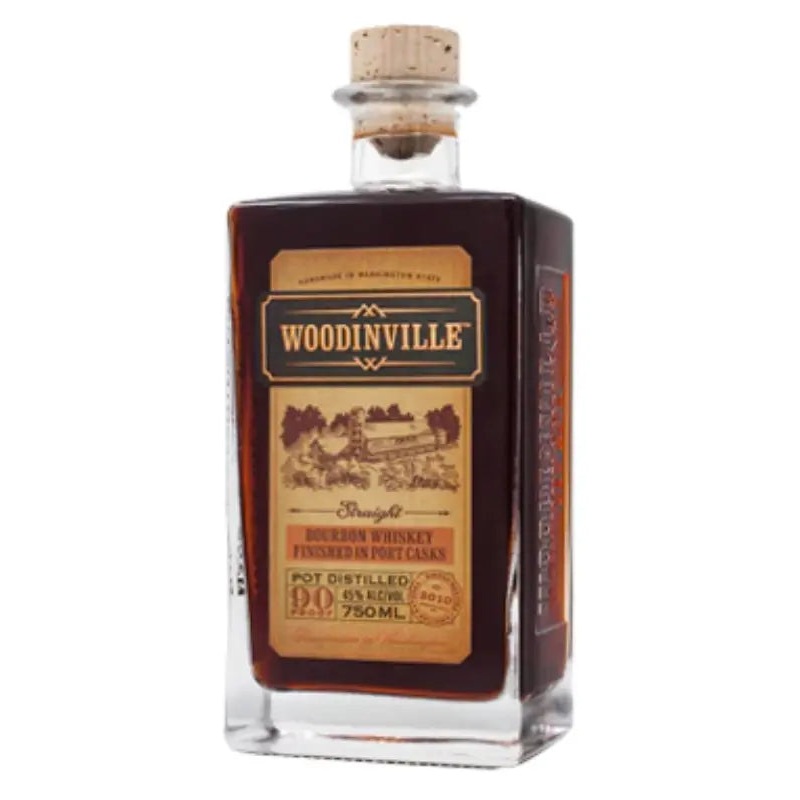 Woodinville Whiskey Straight Bourbon Port Finished 750mL