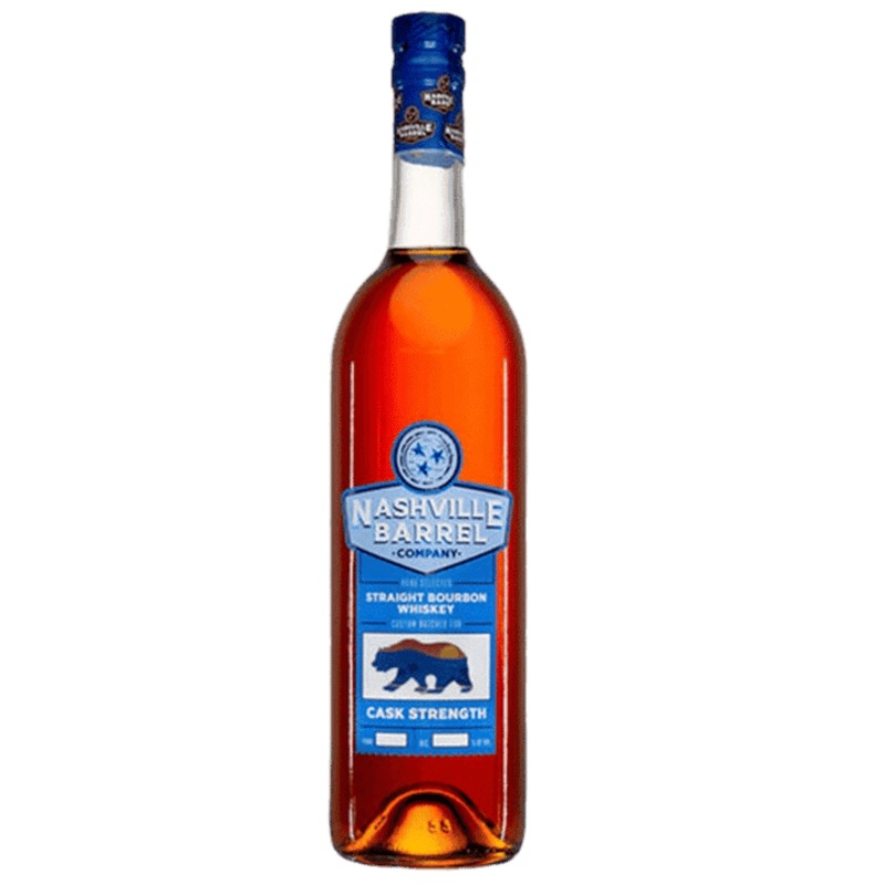 Nashville Barrel Company Cask Strength Bourbon Whiskey California Exclusive - 750ML
