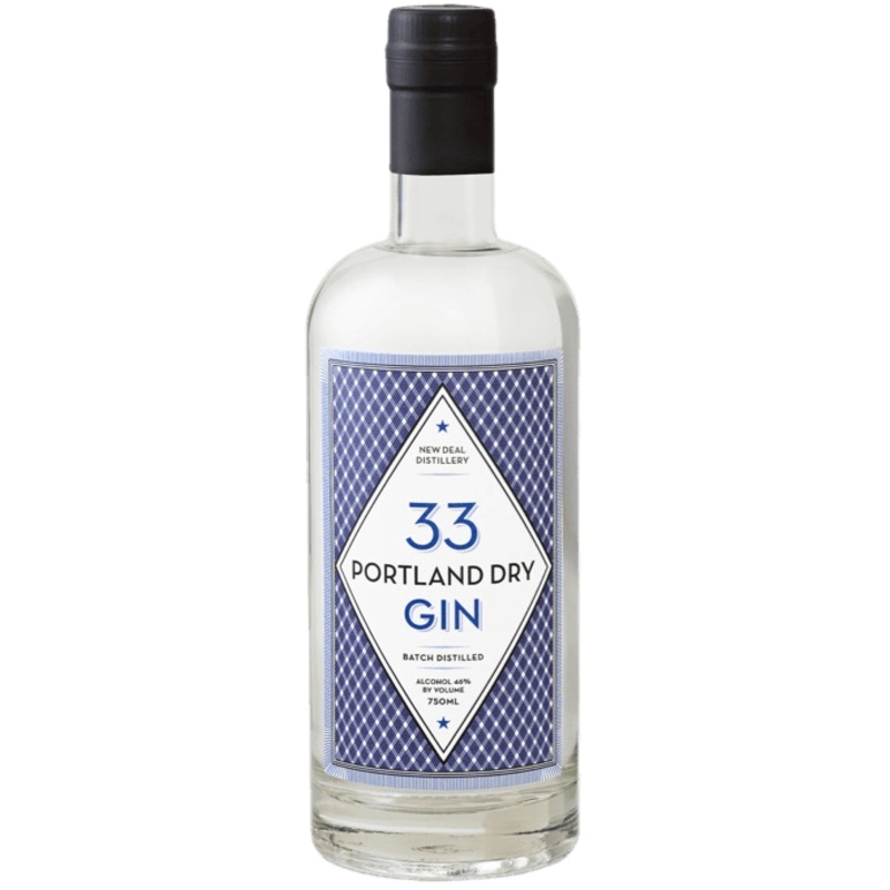 New Deal Portland Dry 33 Gin - 750ML