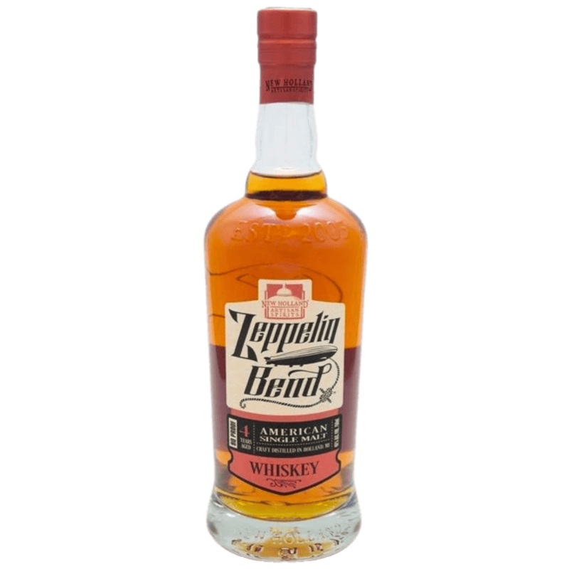 New Holland Brewing Company 4 Years Old Zeppelin Bend American Single Malt Whiskey - 750ML