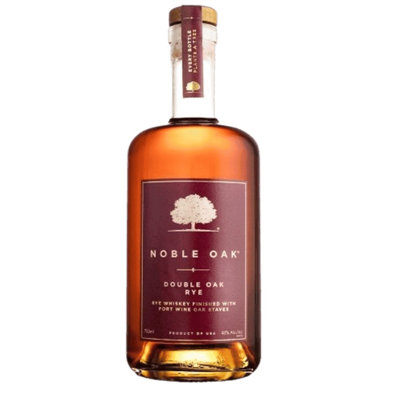 Noble Oak Double Oak Rye Whiskey 96 Proof - 750ML