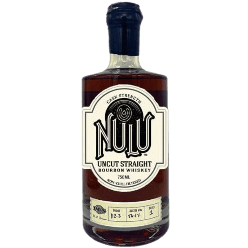 Nulu Cask Strength Uncut Straight Bourbon Whiskey Batch 1 - 750ML