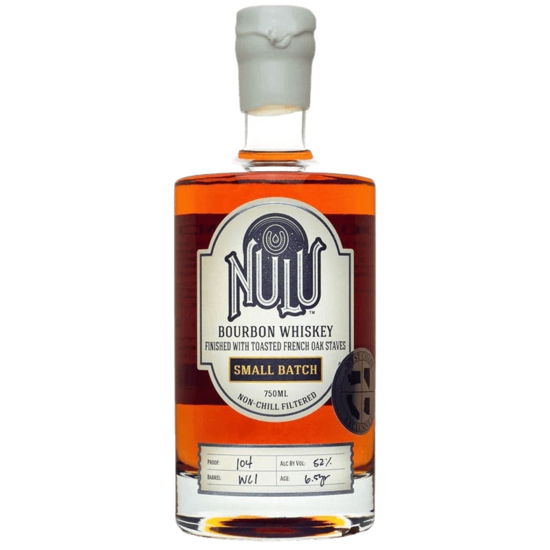Nulu Small Batch "Toasted French Oak" Bourbon Whiskey "West Coast 1" - 750ML