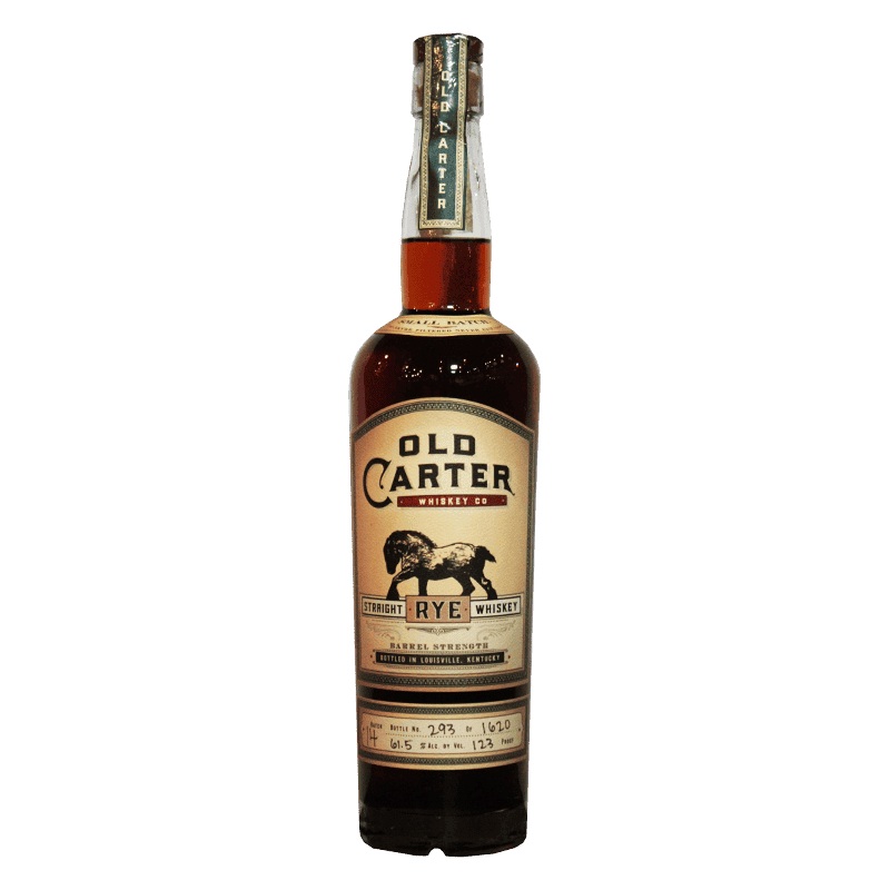 Old Carter Straight Rye Whiskey Batch 14 123 Proof - 750ML