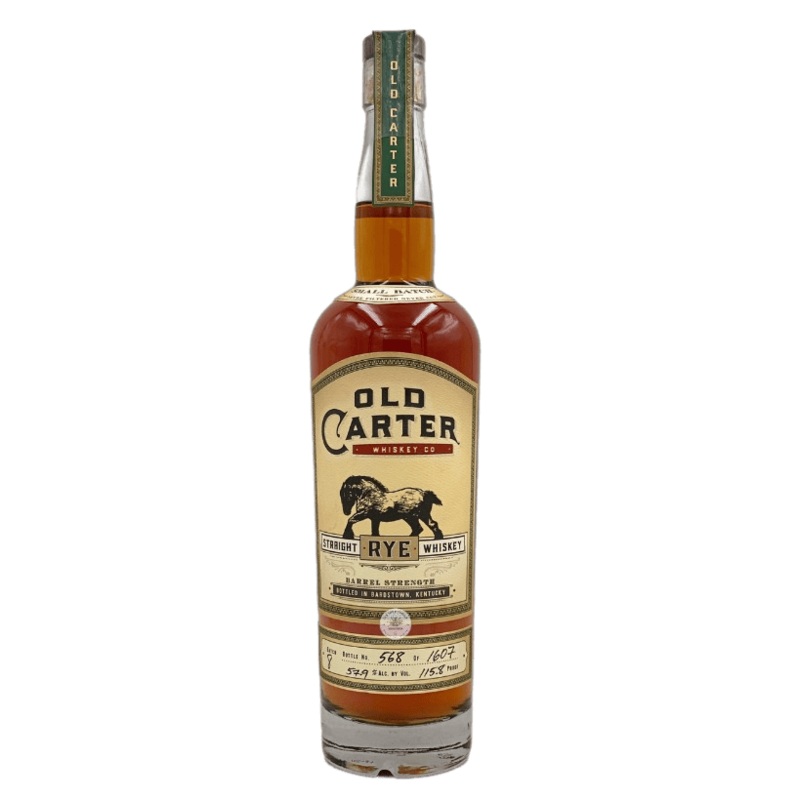 Old Carter Straight Rye Whiskey Batch 8 - 750ML
