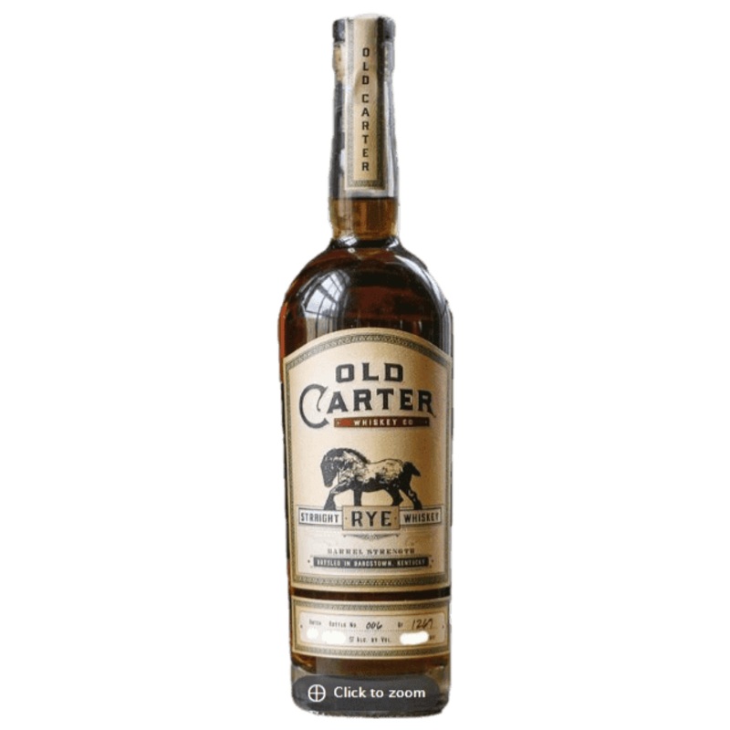 Old Carter Straight Rye Whiskey Batch 9 - 750ML