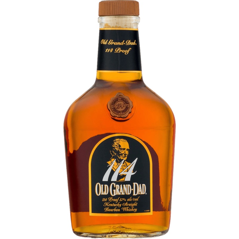 Old Grand Dad 114 Proof Kentucky Straight Bourbon Whiskey - 750ML