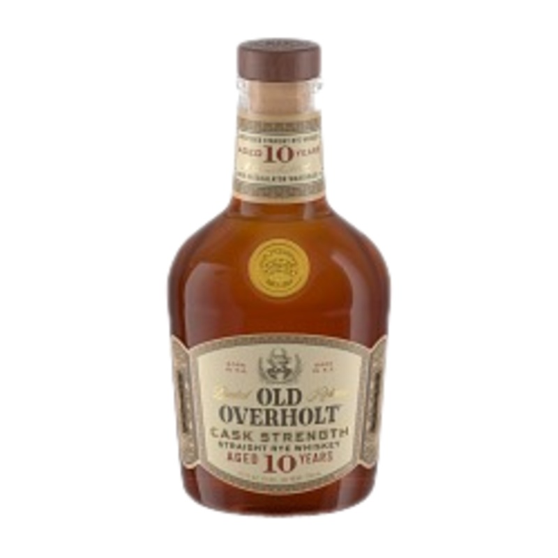Old Overholt Straight Rye Whiskey Cask Strength 10 Year - 750ML