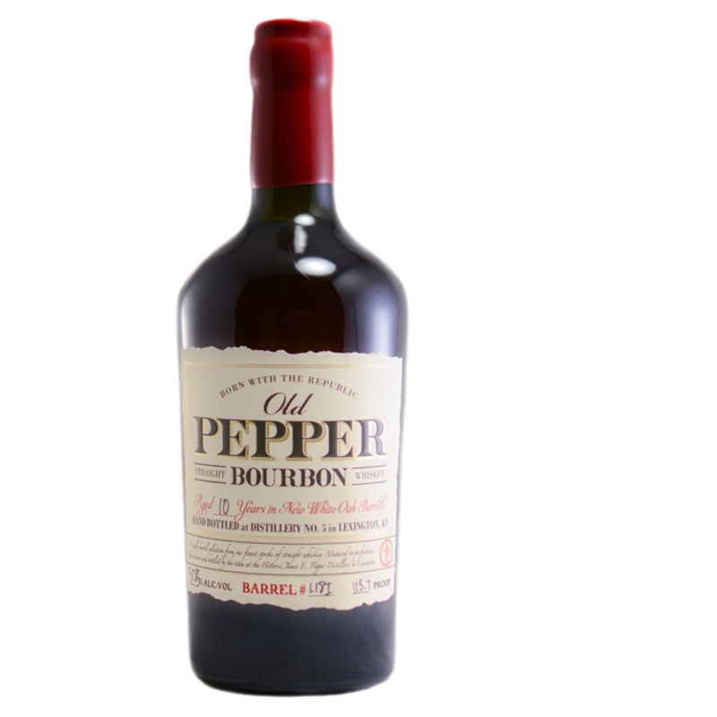 Old Pepper 10 Year Bourbon - 750ML