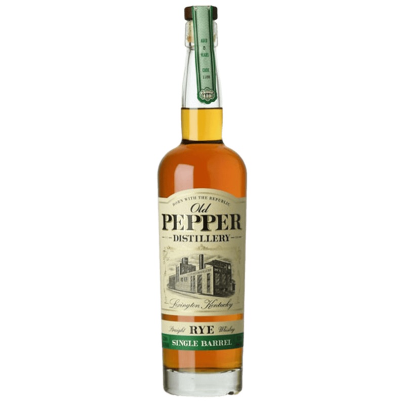 Old Pepper Distillery Single Barrel Straight Rye Whiskey - 750ML