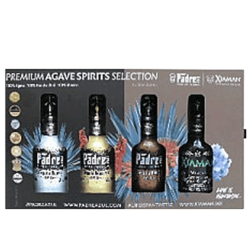 Padre Azul & Xiaman Mezcal 50ml 4pack Gift Set - 750ML