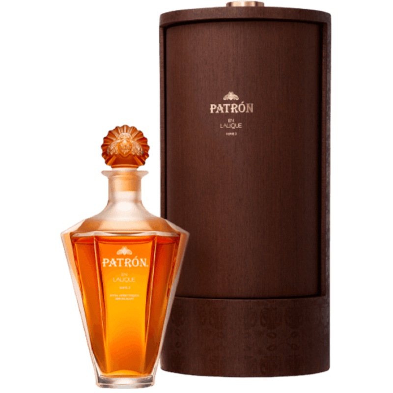 Patron Tequila Extra Anejo En Lalique Serie 2 - 750ML