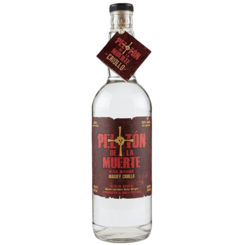 Pelotn de la Muerte Maguey Criollo Mezcal Artesanal Joven 100% Agave - 750ML
