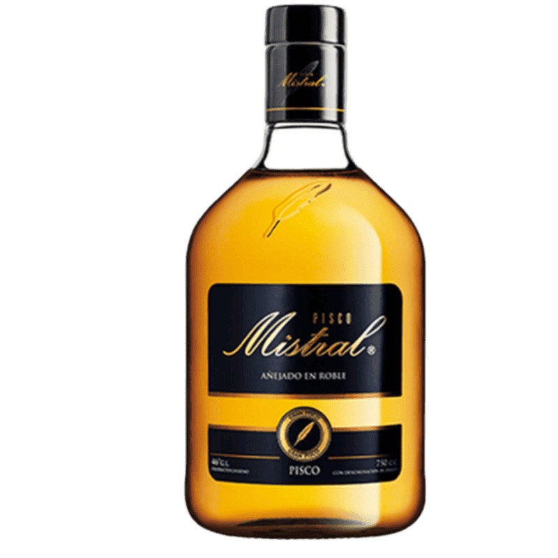Pisco Mistral Aejado en Roble Gran Pisco 46 - 750ML
