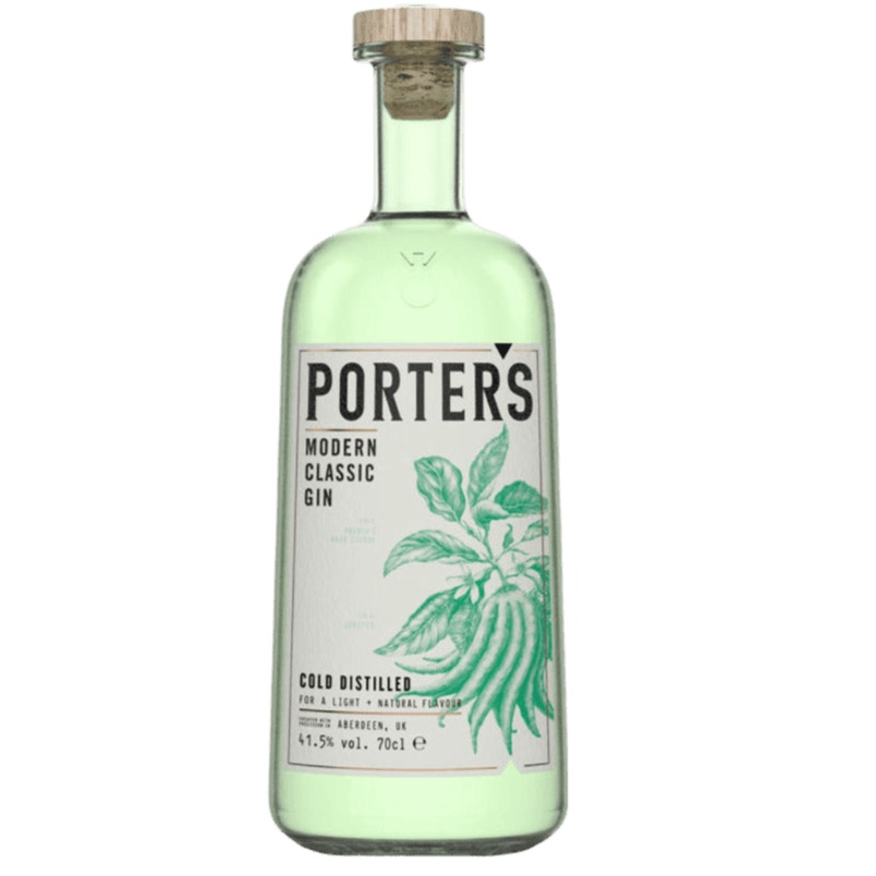 Porters Dry Gin Modern Classic Gin Cold Distilled - 750ML