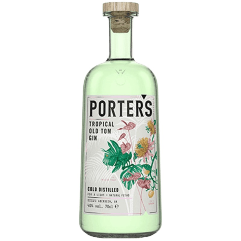 Porters Old Tom Gin Tropical Old Tom Cold Distilled - 750ML