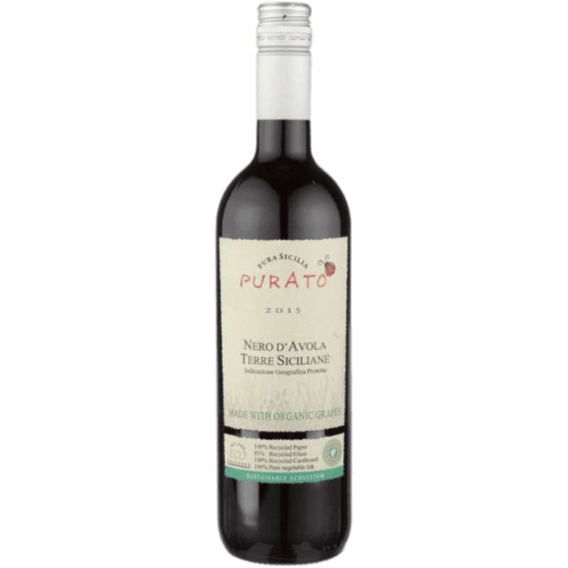 Purato Nero D'Avola Terre Siciliane - 750ML