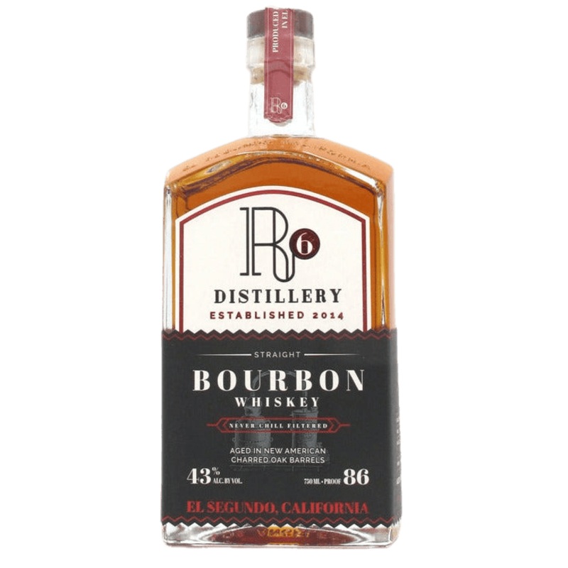 R6 Straight Bourbon Whiskey - 750ML