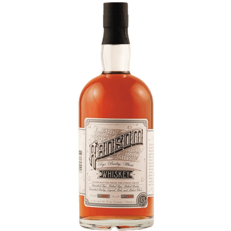 Ransom Wine Co & Distillery Rye Barley Wheat Whiskey - 750ML
