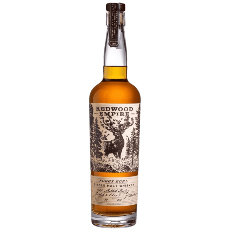 Redwood Empire Foggy Burl Single Malt Whiskey - 750ML