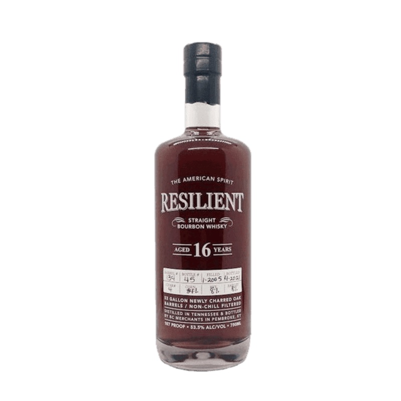 Resilient 16 Year Barrel #191 Straight Bourbon 107 Proof - 750ML